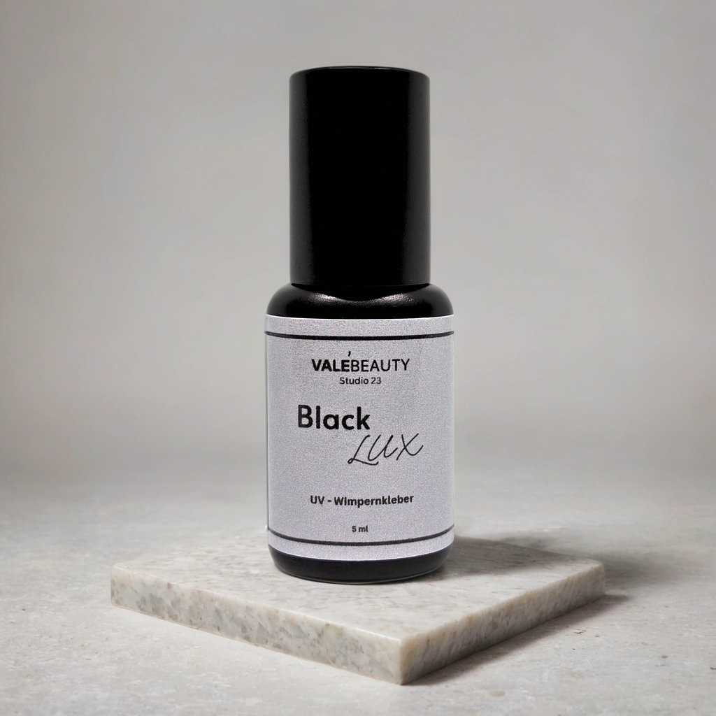 BLACK LUX-UV Wimpernkleber tiefschwarz 0,5 Sekunden